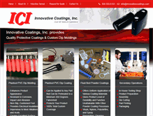 Tablet Screenshot of innovativecoatings.com